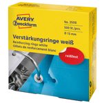 Avery Zweckform Verstärkungsringe Ø 13 mm weiß - 500 Stück