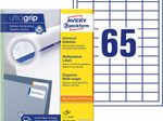 AVERY Zweckform Etiketten 3666 weiß 38,0 x 21,2 mm - 6.500 Stück