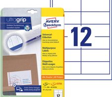 AVERY Zweckform Etiketten 4781 weiß 97,0 x 42,3 mm - 360 Stück