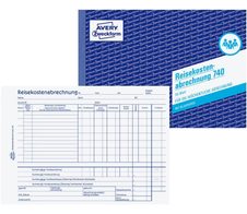 AVERY Zweckform Reisekostenabrechnung 740 DIN A5 - 50 Blatt