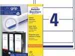 AVERY Zweckform Ordneretiketten L4761-100 weiß - 400 Stück