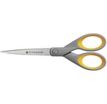 WESTCOTT Papierschere TITANIUM Super 18,0 cm - grau-gelb