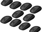 Logitech B100 Optical Maus Kabelgebunden, schwarz) 10er Pack