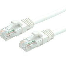 VALUE - Patch-Kabel - RJ-45 (M) bis RJ-45 (M) - 50 cm - UTP CAT 6 weiss