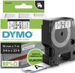 DYMO® Original D1-Schriftband für LabelManager™, Polyester, wieder ablösbar - schwarz auf weiss