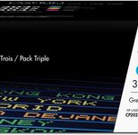 HP Original 304A Toner Tri-Pack cyan, magenta, gelb 2.800 Seiten (CF372AM)