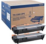 Brother Original TN3380 Toner Doppelpack schwarz 2x 8.000 Seiten (TN-3380TWIN)