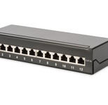 Digitus Desktop CAT 6A Patch Panel 12-port