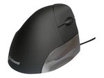 Evoluent VerticalMouse VMS Standard - Maus - ergonomisch - Für Rechtshänder - optisch - 3 Tasten - kabelgebunden - USB