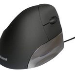 Evoluent VerticalMouse VMS Standard - Maus - ergonomisch - Für Rechtshänder - optisch - 3 Tasten - kabelgebunden - USB