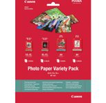 Canon VP-101 Fotopapier Musterpaket Postkarte & A4 - 20 Blatt