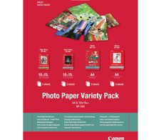 Canon VP-101 Fotopapier Musterpaket Postkarte & A4 - 20 Blatt
