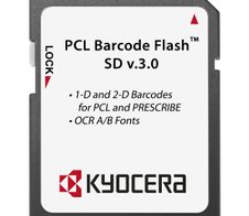Kyocera PCL Barcode Flash 3.0 Typ D/E ( Systemerweiterung um zusätzliche Barcodes) (870LS97016)