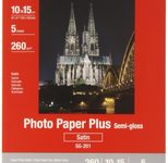 Canon SG-201 Fotopapier Plus seidenglanz 100x150mm 260 g/m² - 5 Blatt
