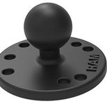 RAM MOUNTS runde Basisplatte mit B-Kugel (1 Zoll)