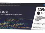 HP Original 305X Toner - schwarz Doppelpack (2x CE410X)