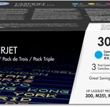 HP Original 305A Toner - 3er Multipack (CF370AM)