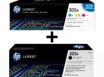 HP Original 305A/305X Toner - 4er Multipack (CF370AM, CE410X)