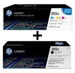 HP Original 305A/305X Toner - 4er Multipack (CF370AM, CE410X)