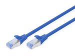DIGITUS Patch-Kabel RJ-45 (M) zu RJ-45 (M) 2m CCA SF/UTP Cat 5e blau (DK-1532-020/B)