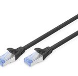 Digitus Patch-Kabel RJ-45 (M) zu RJ-45 (M) 2m CCA SF/UTP Cat 5e schwarz (DK-1532-020/BL)