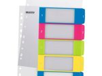 LEITZ Ordnerregister WOW Vollformat - 1 Satz