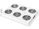 Digitus Dachlüftermodule für 19" Unique Schränke 6 Lüfter RAL7035 grau (DN-19 FAN-6-SRV)