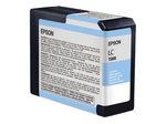 Epson Original T5805 Druckerpatrone cyan hell 80ml (C13T580500)