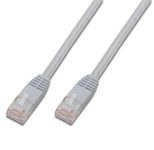 DIGITUS Patch-Kabel flach RJ-45 (M) zu RJ-45 (M) 3 m Kupfer U/UTP Cat 5e weiß (DK-1511-030F/WH)