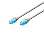 Digitus Patch-Kabel RJ-45 (M) zu RJ-45 (M) 1 m CCA U/UTP Cat 5e grau (DK-1512-010)