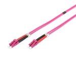 Digitus LWL Patchkabel, Duplex, LC zu LC MM OM4 50/125 µ, 2 m