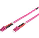 Digitus LWL Patchkabel, Duplex, LC zu LC MM OM4 50/125 µ, 2 m