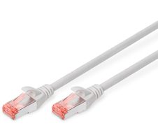 DIGITUS Patch-Kabel RJ-45 (M) zu RJ-45 (M) 1.5m Kupfer S/FTP Cat 6 grau (DK-1644-015)