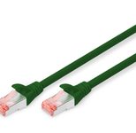 Digitus Patch-Kabel RJ-45 (M) zu RJ-45 (M) 2m Kupfer S/FTP Cat 6 grün (DK-1644-020/G)