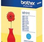 Brother Original LC-121C Druckerpatrone cyan 300 Seiten (LC121C)