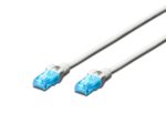 DIGITUS Patch-Kabel RJ-45 (M) zu RJ-45 (M) 0.5 m CCA U/UTP Cat 5e weiß (DK-1512-005/WH)