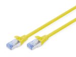 DIGITUS Patch-Kabel RJ-45 (M) zu RJ-45 (M) 1m CCA SF/UTP Cat 5e gelb (DK-1532-010/Y)