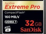 SanDisk Extreme PRO CompactFlash Speicherkarte 32GB