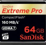 SanDisk Extreme PRO CompactFlash Speicherkarte 64GB