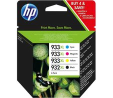 HP Original 932XL/933XL Druckerpatronen Multipack C/M/Y/BK (C2P42AE)