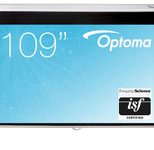 Optoma DS-1109PMG+ Manuelle Pull Down Leinwand Wand-/Deckenmontage, 16:10, (109") 277 cm