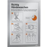 DURABLE Magnetrahmen DURAFRAME MAGNETIC A4 silber - 5 Stück