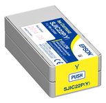 Epson Original SJIC22P Druckerpatrone gelb 32ml (C33S020604)