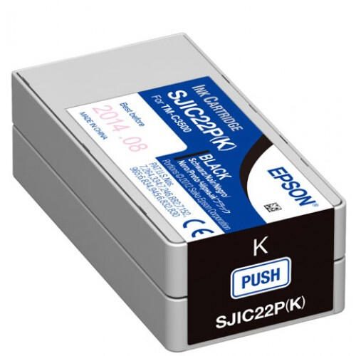 Epson Original SJIC22P Druckerpatrone schwarz 33ml (C33S020601)