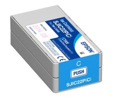 Epson Original SJIC22P Druckerpatrone cyan 32ml (C33S020602)