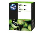 HP Original 301 Druckerpatronen - Doppelpack schwarz (D8J45AE)