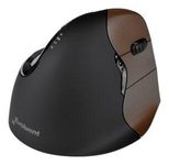 Evoluent VerticalMouse 4 Right Small - Maus - Für Rechtshänder - optisch - 6 Tasten - kabellos - USB