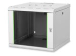 Digitus 9HE 19"-Wandgehäuse Unique Serie RAL 7035 grau