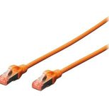 Digitus CAT 6 S-FTP Patchkabel, Cu, LSZH AWG 27/7, Länge 0,5 m, Orange