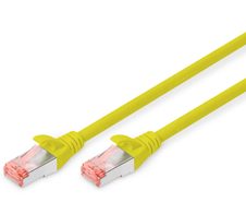 Digitus Patch-Kabel RJ-45 (M) zu RJ-45 (M) 0.5m Kupfer S/FTP Cat 6 gelb (DK-1644-005/Y)